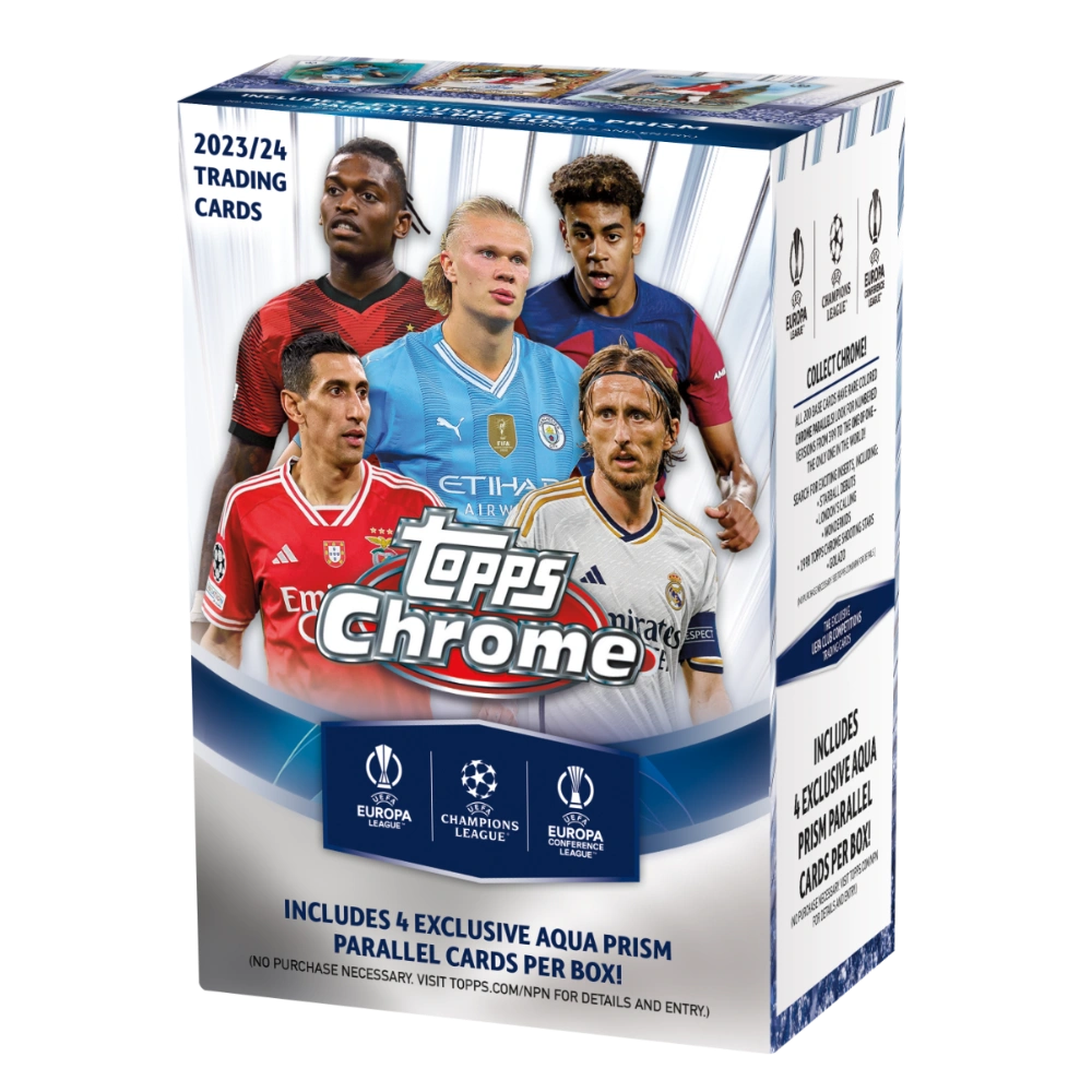 Topps 2023-24 Chrome UEFA Club Competitions - Value Box