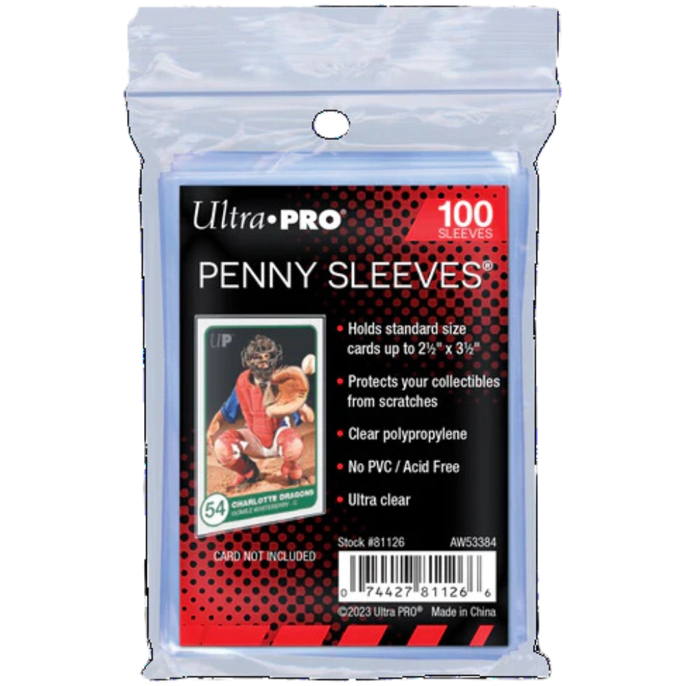 Ultra Pro - Penny Sleeves - Regular Soft Card (100 Stk.)