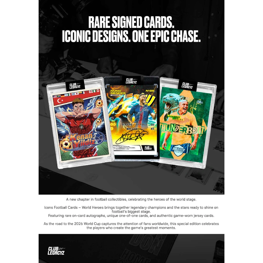 Club Legacyz Icons Series 4 World Cup Heroes - Mini Box