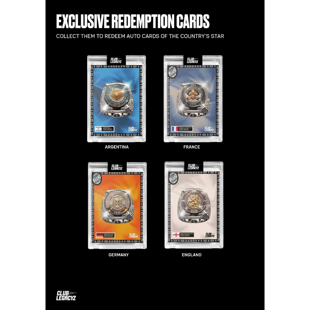 Club Legacyz Icons Series 4 World Cup Heroes - Mini Box