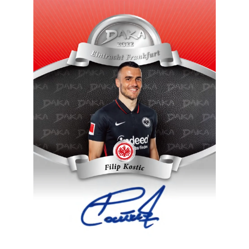 Daka 2021-22 Eintracht Frankfurt Team Set - Hobby Box