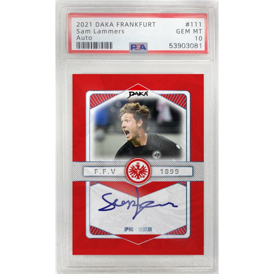 Daka 2021-22 Eintracht Frankfurt Team Set - Hobby Box