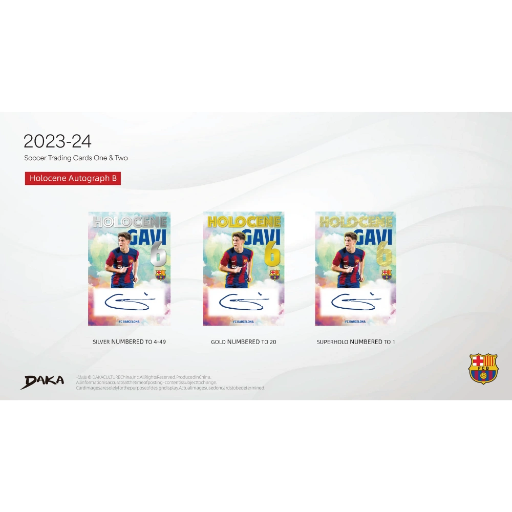 Daka 2023-24 FC Barcelona Team Set - Hobby Box