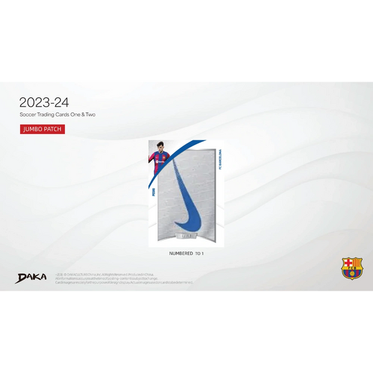 Daka 2023-24 FC Barcelona Team Set - Hobby Box