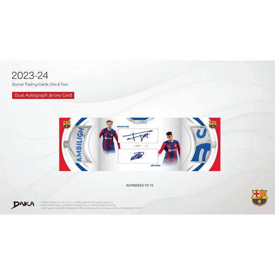 Daka 2023-24 FC Barcelona Team Set - Hobby Box