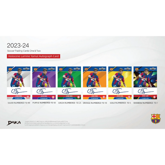 Daka 2023-24 FC Barcelona Team Set - Hobby Box