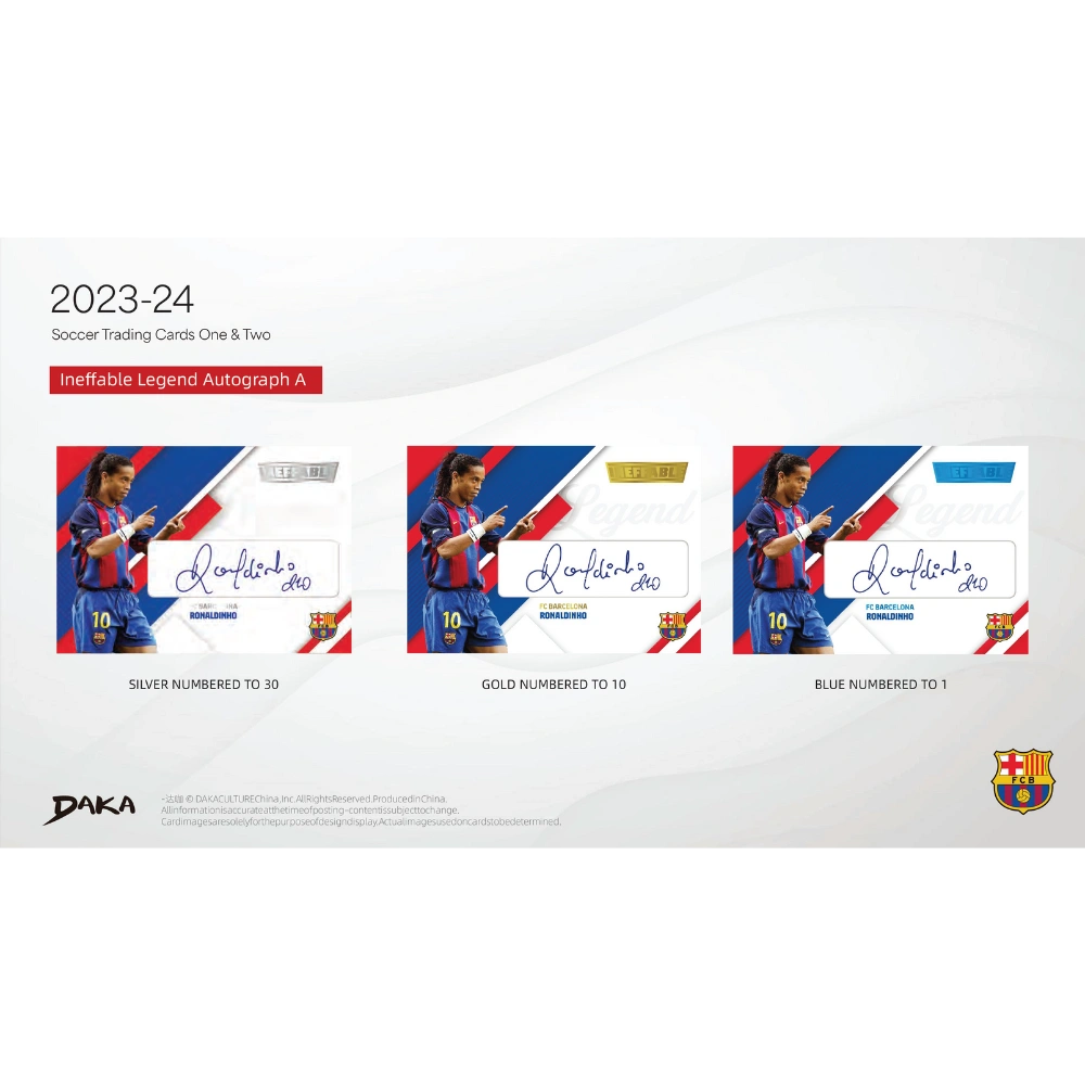 Daka 2023-24 FC Barcelona Team Set - Hobby Box