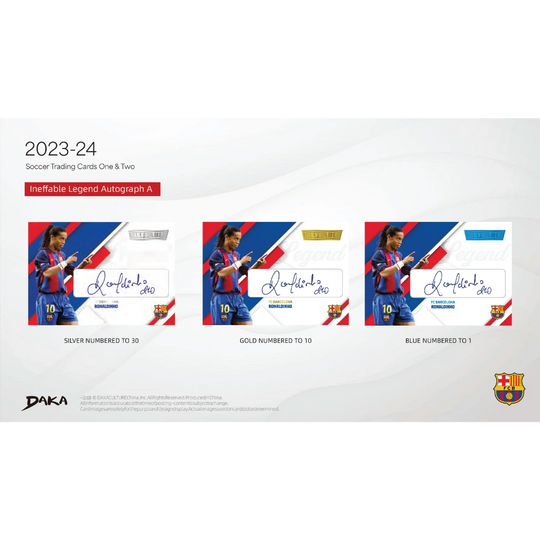 Daka 2023-24 FC Barcelona Team Set - Hobby Box