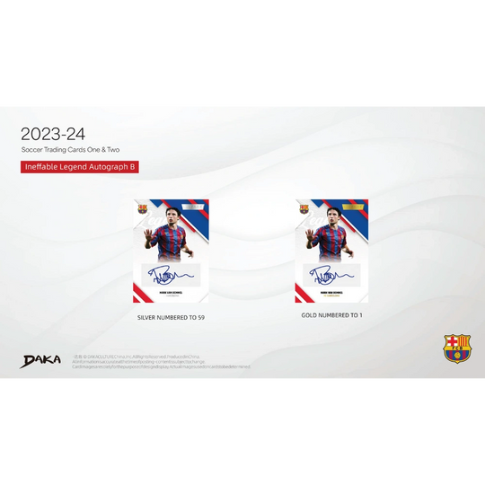 Daka 2023-24 FC Barcelona Team Set - Hobby Box