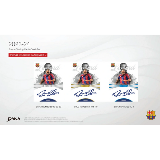 Daka 2023-24 FC Barcelona Team Set - Hobby Box