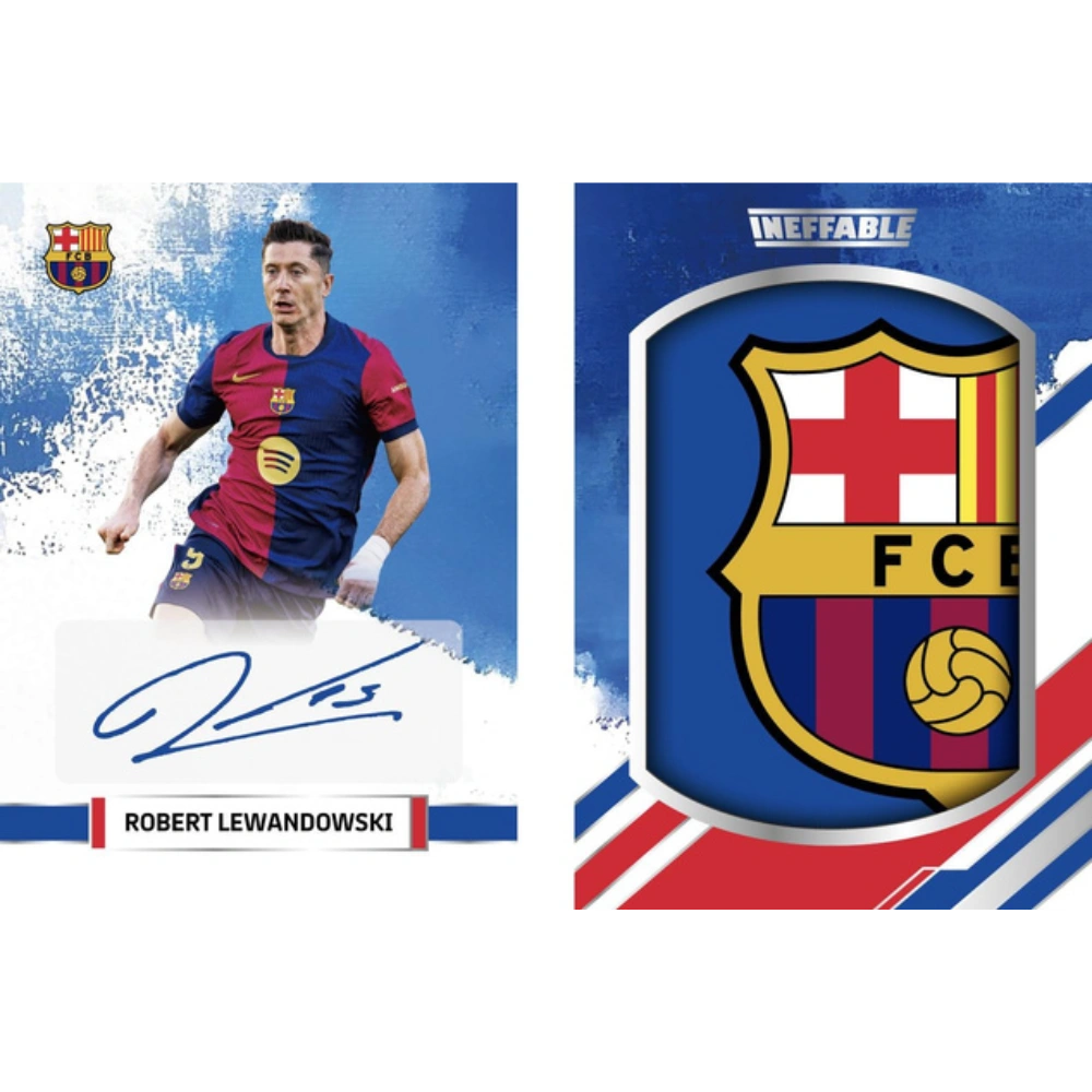 Daka 2024-25 FC Barcelona Team Set ONE & TWO - Hobby Box (Vorbestellung - Release: 25.12.25)