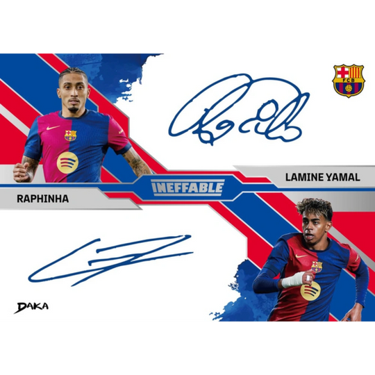 Daka 2024-25 FC Barcelona Team Set ONE & TWO - Hobby Box (Vorbestellung - Release: 25.12.25)