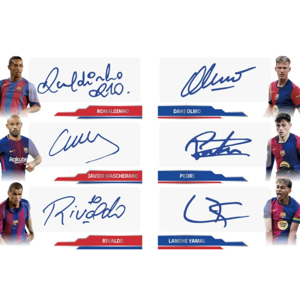 Daka 2024-25 FC Barcelona Team Set ONE & TWO - Hobby Box (Vorbestellung - Release: 25.12.25)