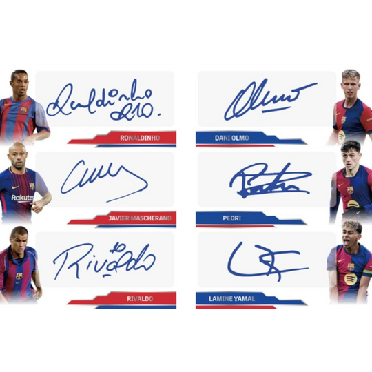 Daka 2024-25 FC Barcelona Team Set ONE & TWO - Hobby Box (Vorbestellung - Release: 25.12.25)