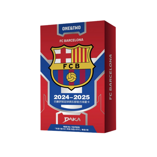 Daka 2024-25 FC Barcelona Team Set ONE & TWO - Hobby Box (Vorbestellung - Release: 25.12.25)
