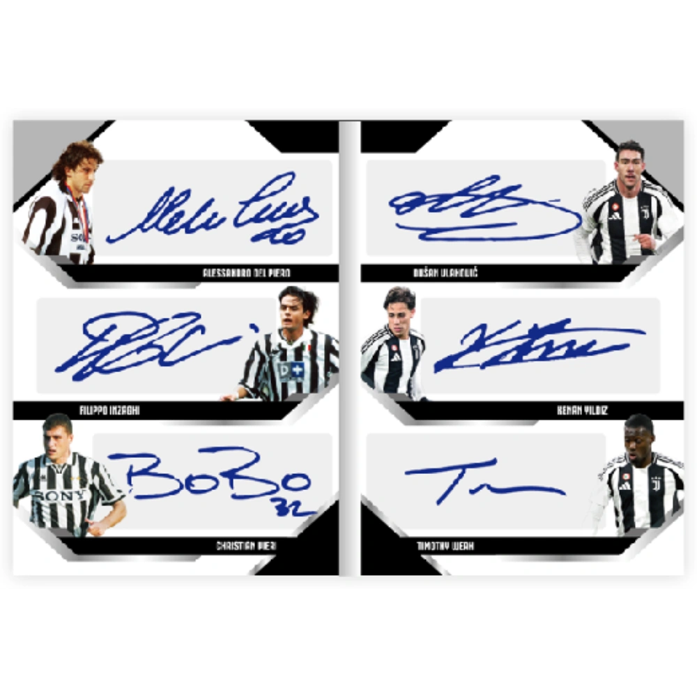 Daka 2024-25 Juventus Turin Team Set 1&2 - Hobby Box