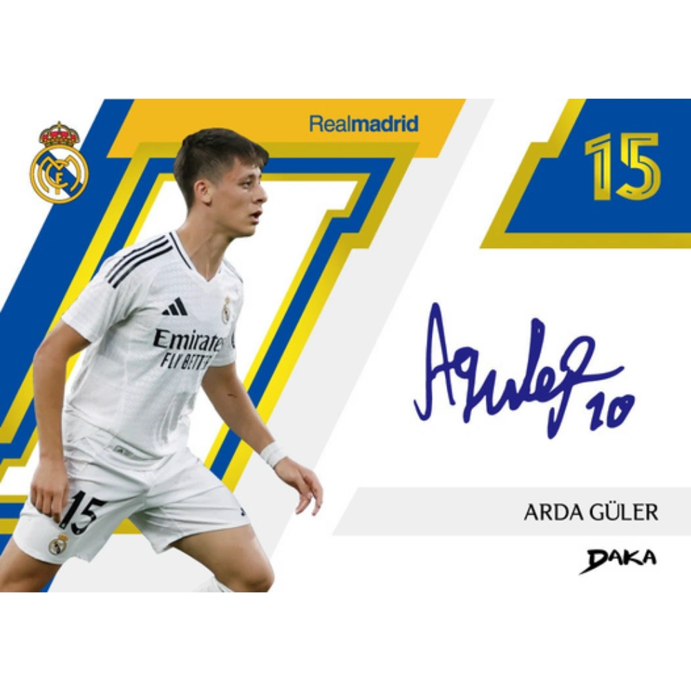 Daka 2024-25 Real Madrid Set ONE &amp; TWO - Hobby Box