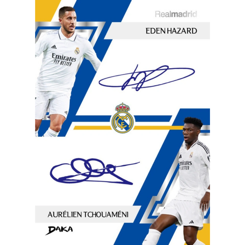 Daka 2024-25 Real Madrid Set ONE &amp; TWO - Hobby Box
