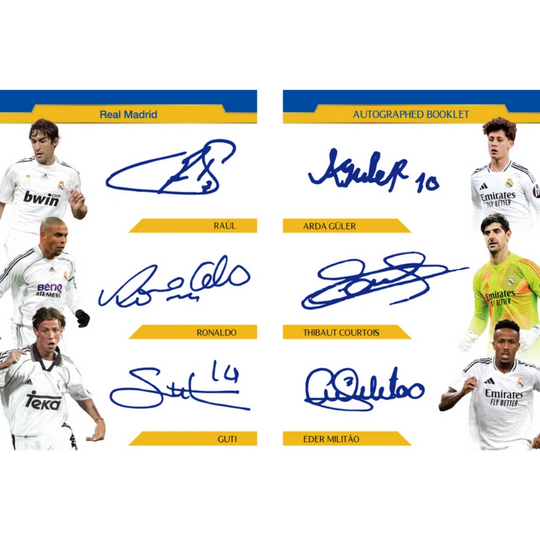 Daka 2024-25 Real Madrid Set ONE &amp; TWO - Hobby Box