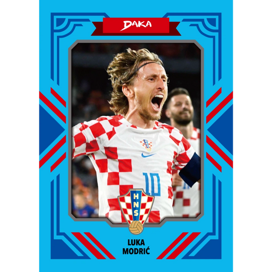 Daka 2025-26 Croatia National Team Top Audience - Hobby Box