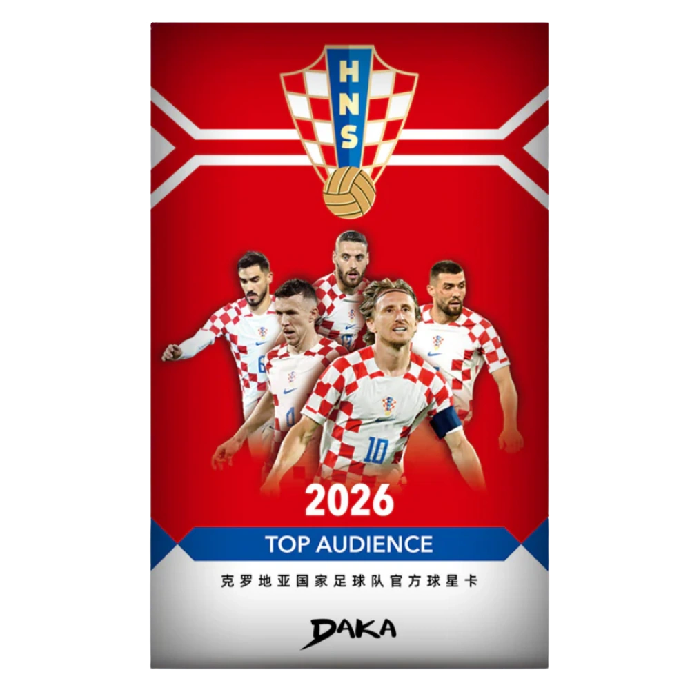 Daka 2025-26 Croatia National Team Top Audience - Hobby Box