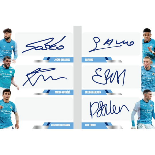 Daka 2024-25 Manchester City Team Set One &amp; Two - Hobby Box