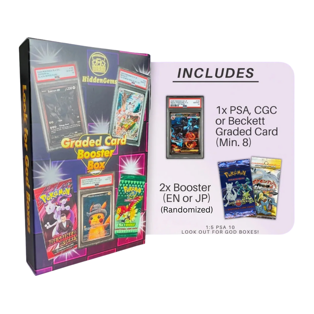 Hidden Gems Pokémon Graded Card Booster Box 2.0
