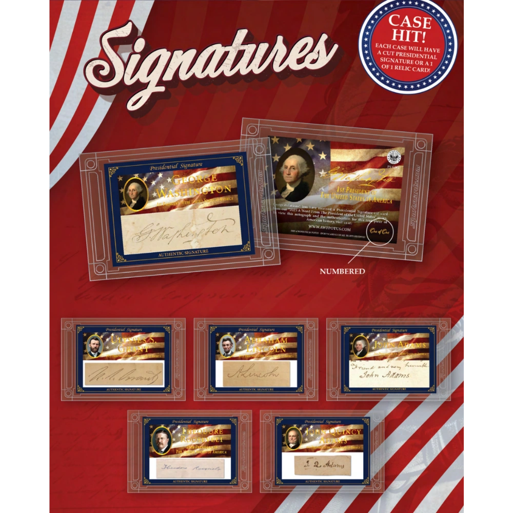 Jersey Fusion 2025 A Word from POTUS - Hobby Box