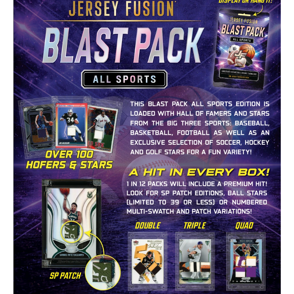 Jersey Fusion 2026 All Sports - Blast Pack