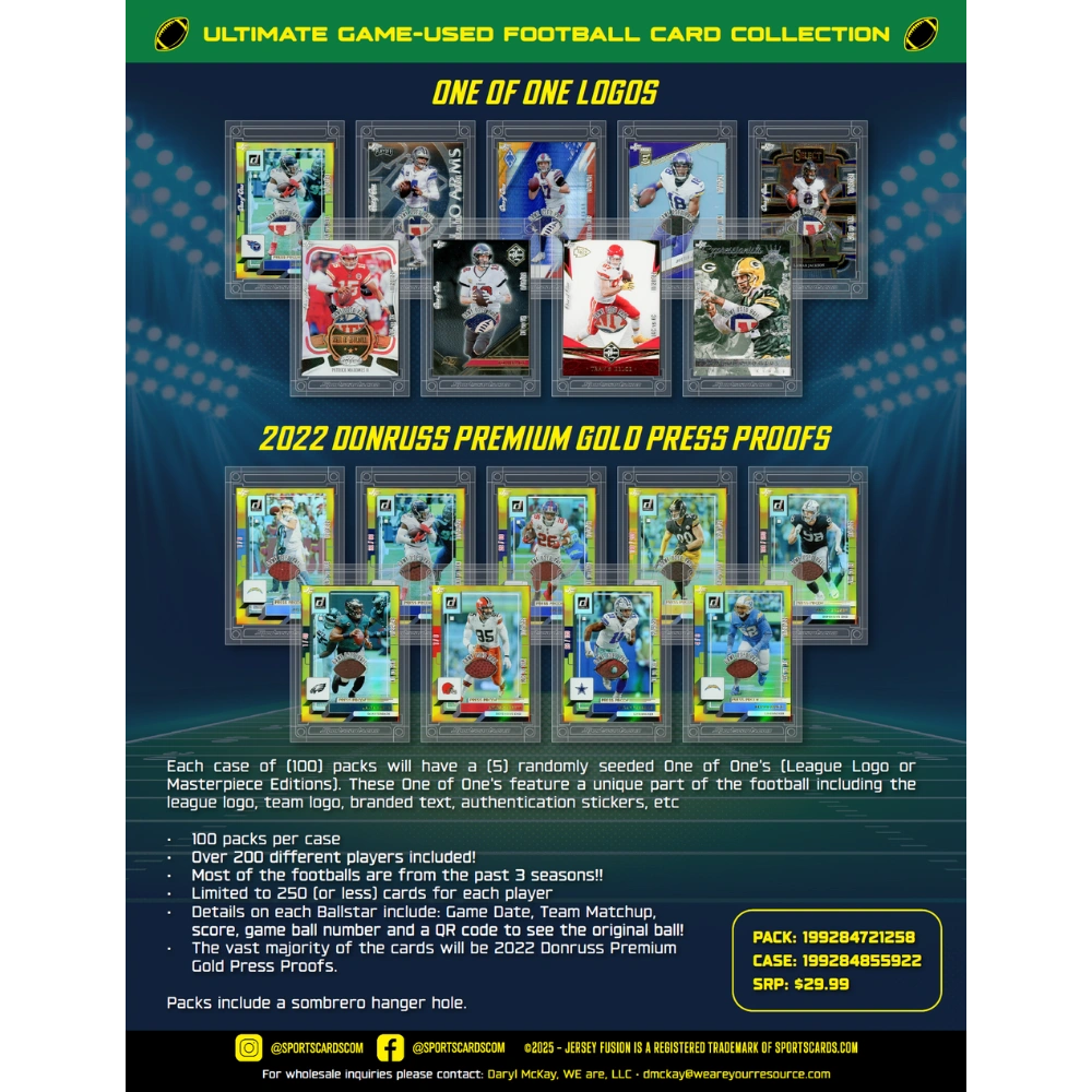 Jersey Fusion 2025 Ball Fusion Football Edition - Bag