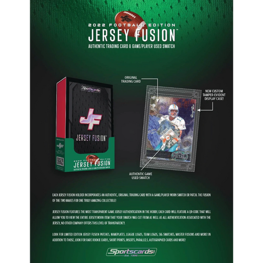 Jersey Fusion 2022 Football Series 1 - Hobby Box