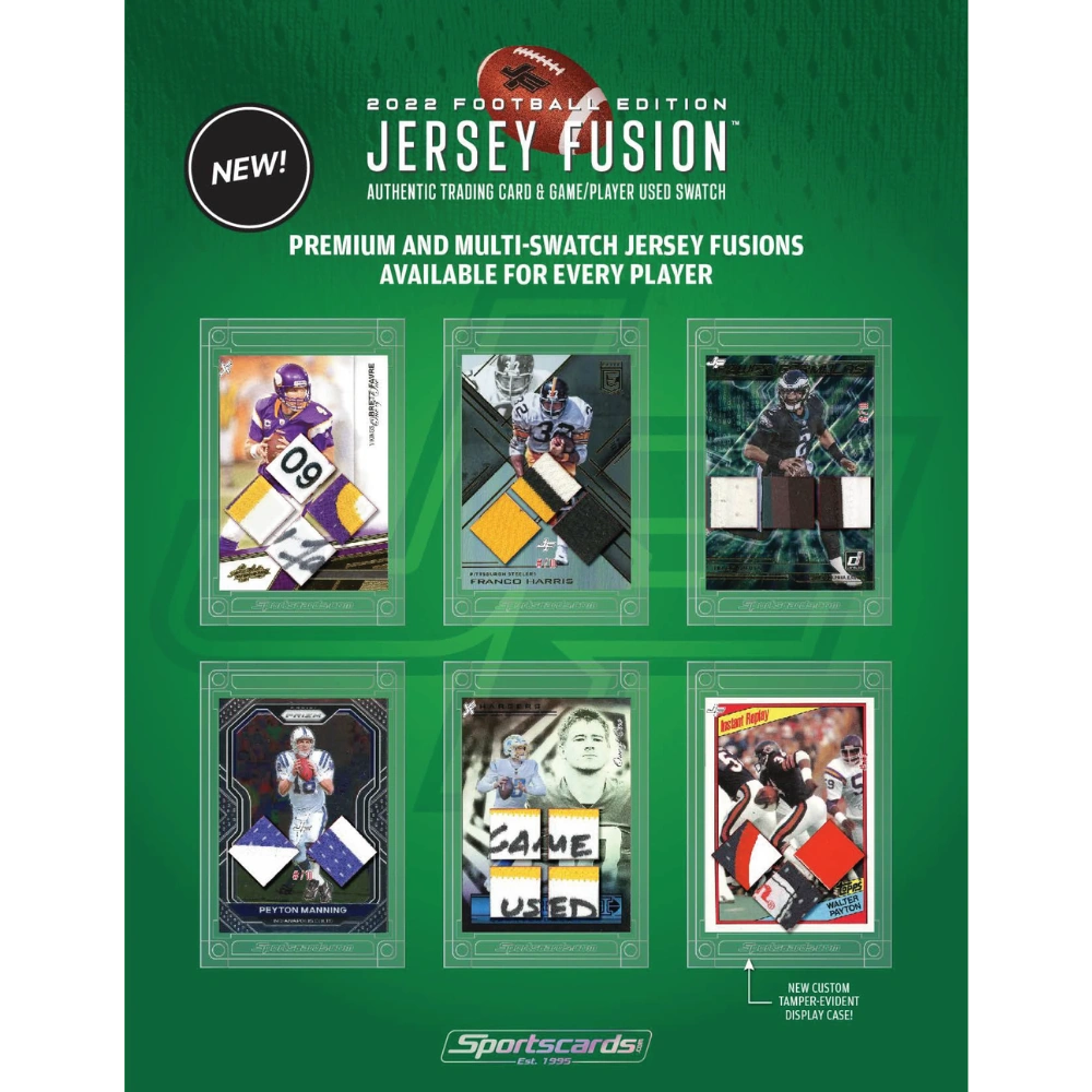 Jersey Fusion 2022 Football Series 1 - Hobby Box