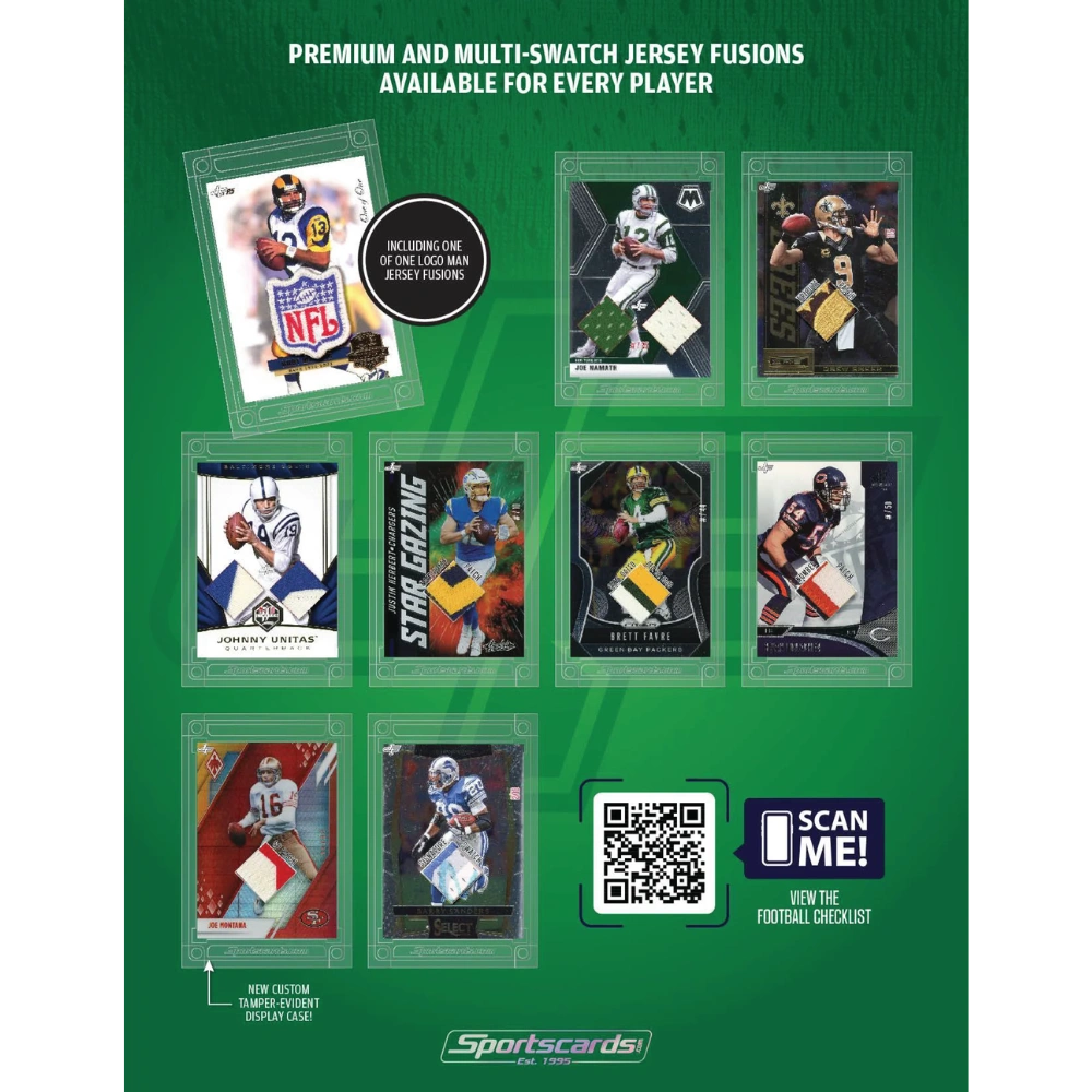 Jersey Fusion 2022 Football Series 1 - Hobby Box