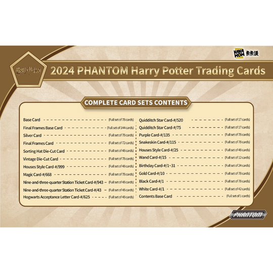 KakaWow 2024 Phantom Harry Potter - Hobby Box