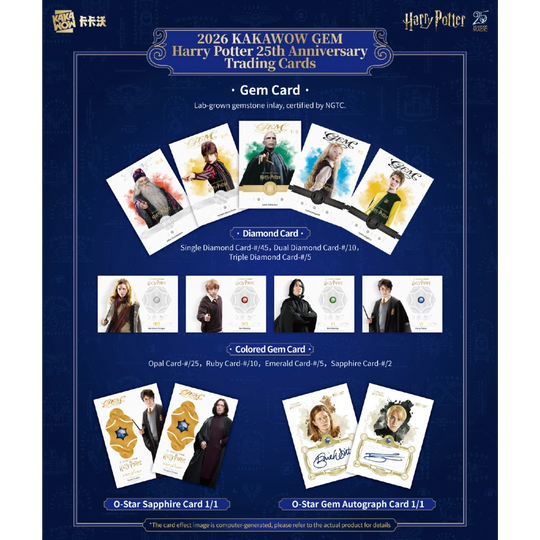KakaWow 2026 Gem Harry Potter Premium Set - Hobby Box