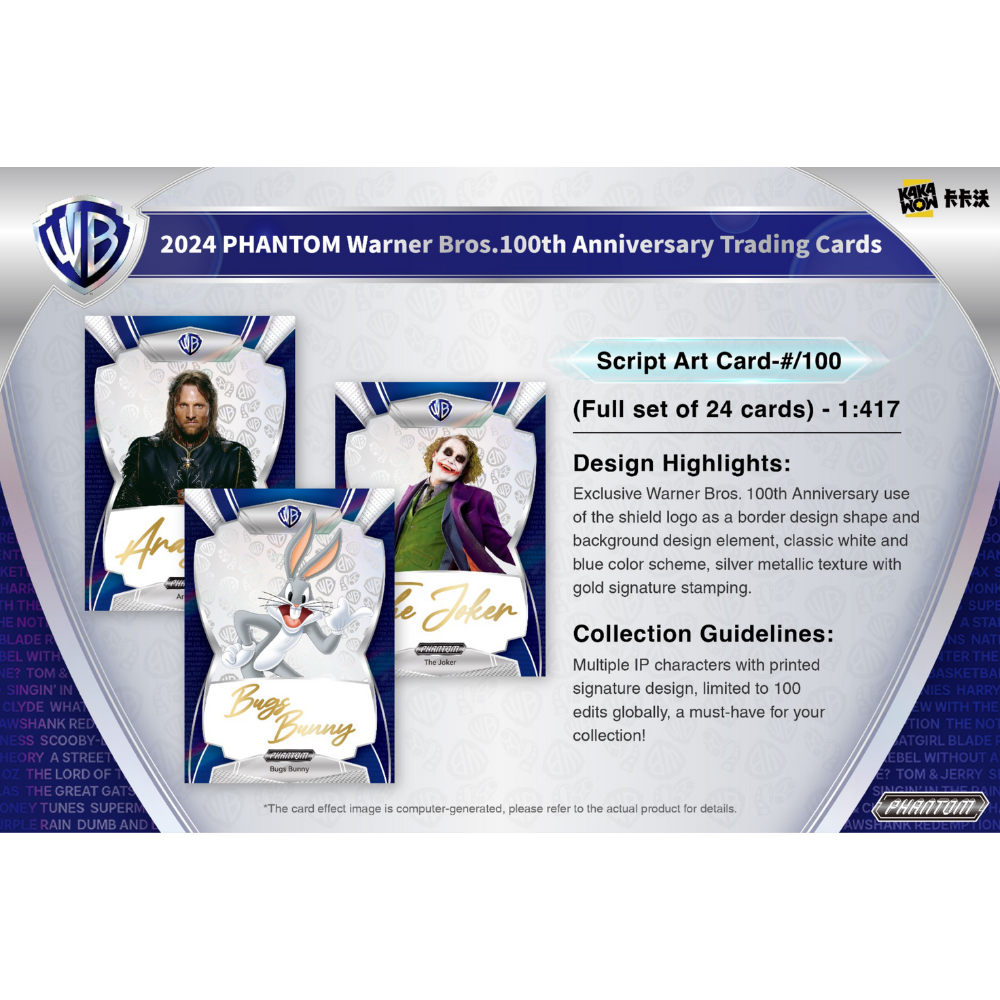 KakaWow 2024 Phantom Warner Brothers - Hobby Box
