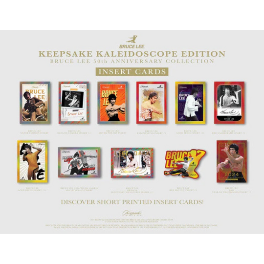 Keepsake 2024 Bruce Lee 50th Anniversary Kaleidoscope Edition - Hobby Box