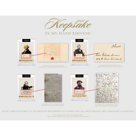 Keepsake 2024 In My Hand Edition - Hobby Box