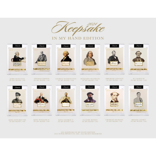 Keepsake 2024 In My Hand Edition - Hobby Box