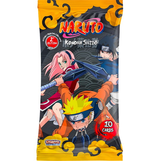 5x Naruto Konoha Shido - Booster Bundle - 2. Edition [ENG]