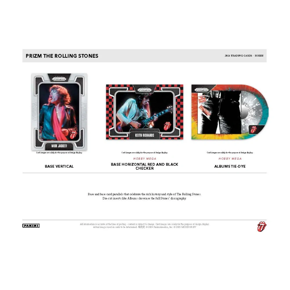 Panini 2025 Prizm Rolling Stones - Hobby Mega