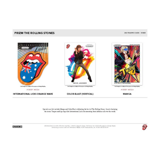 Panini 2025 Prizm Rolling Stones - Hobby Mega