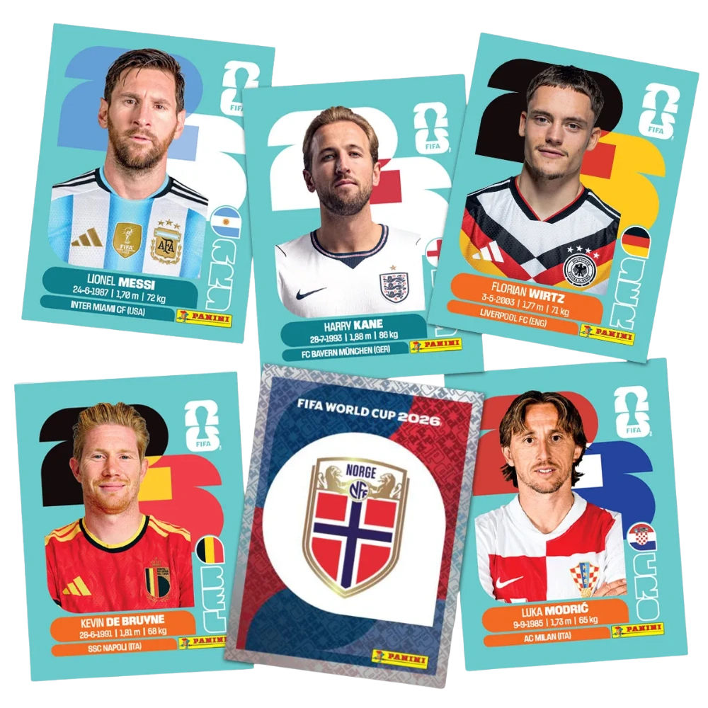 Panini World Cup 2026 Sticker - 100 St. Display
