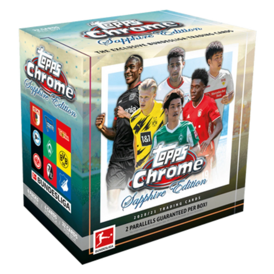 Topps 2020-21 Chrome Bundesliga Sapphire Edition - Hobby Box