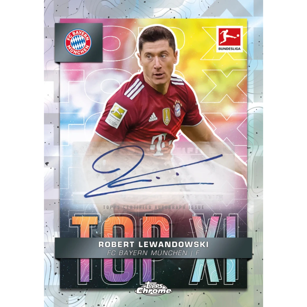Topps 2021-22 Chrome Bundesliga - Hobby Box