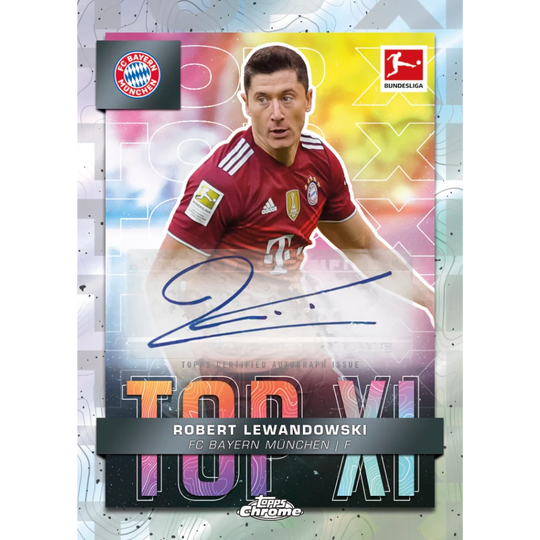 Topps 2021-22 Chrome Bundesliga - Hobby Box