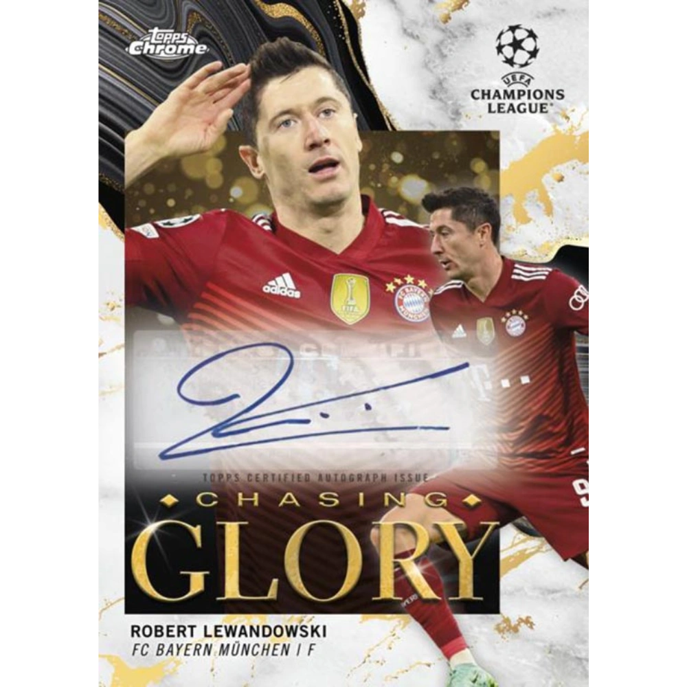 Topps 2021-22 Chrome UEFA Club Competitions - Hobby Box