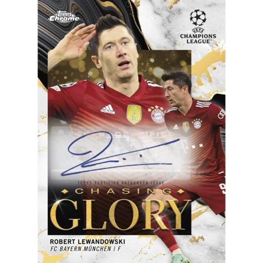 Topps 2021-22 Chrome UEFA Club Competitions - Hobby Box
