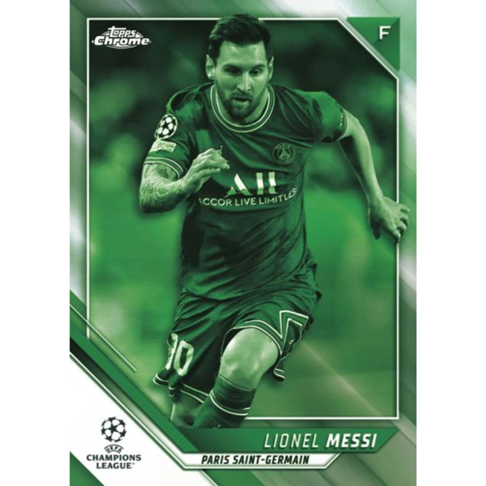 Topps 2021-22 Chrome UEFA Club Competitions - Hobby Box
