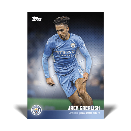 Topps 2021-22 Manchester City Team Set - Hobby Box
